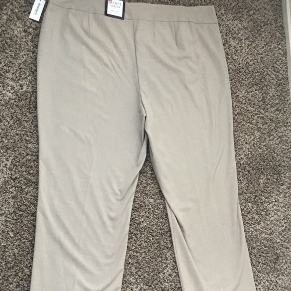 Roz&Ali Short Trouser Leg Tan Plus 24W - Picture 4 of 4
